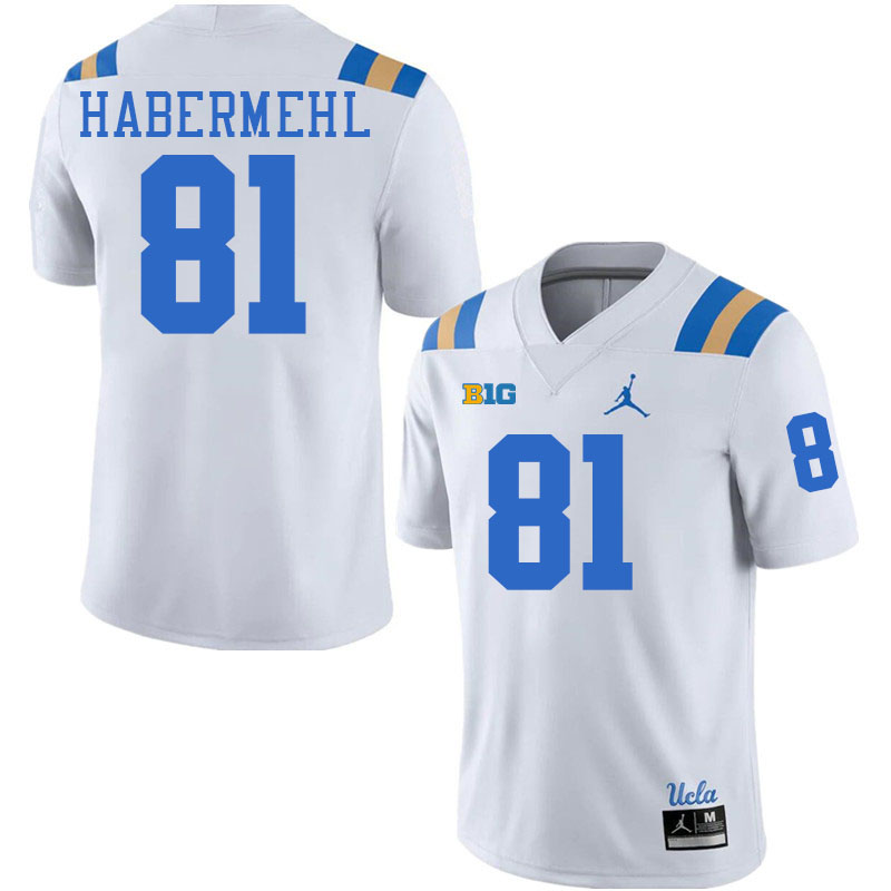 Hudson Habermehl UCLA Jersey,UCLA Bruins #81 Hudson Habermehl Jersey Youth College Football Uniforms